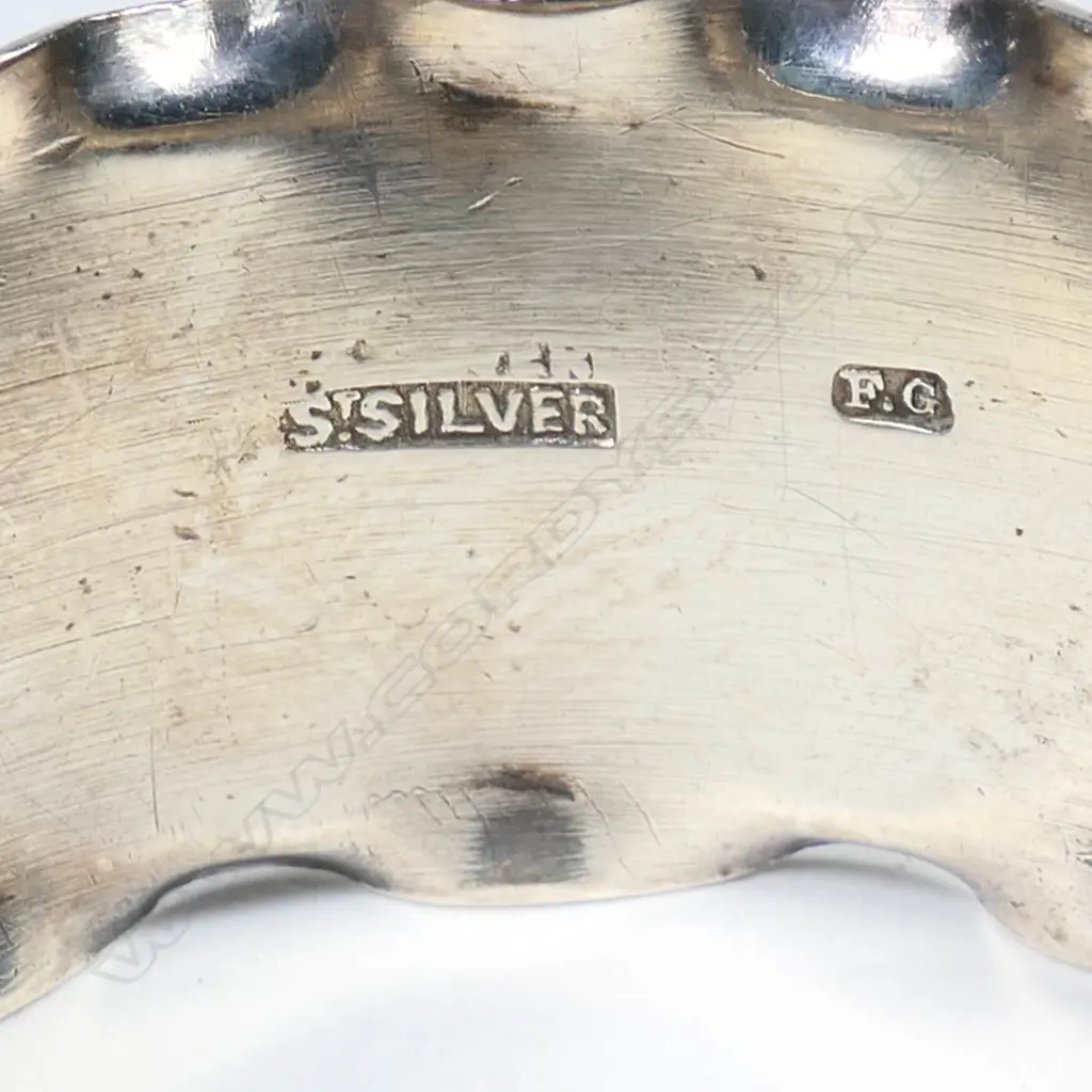 Frank Grady silver napkin ring, Image 1++